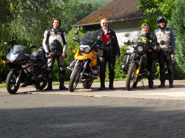 Abschied vom Pölsenhof am Sonntag Morgen