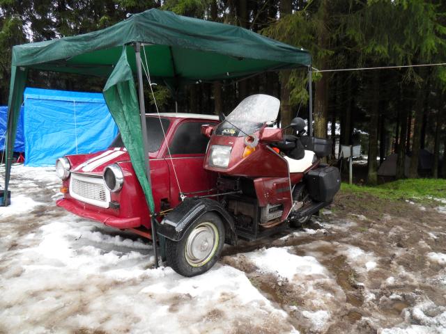 Trabant als Beiwagen