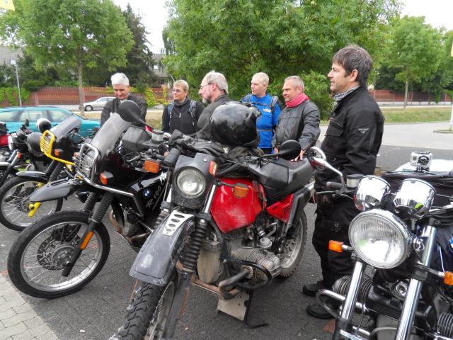 Treffpunkt war am Samstag Morgen der Parkplatz der Uni Trier