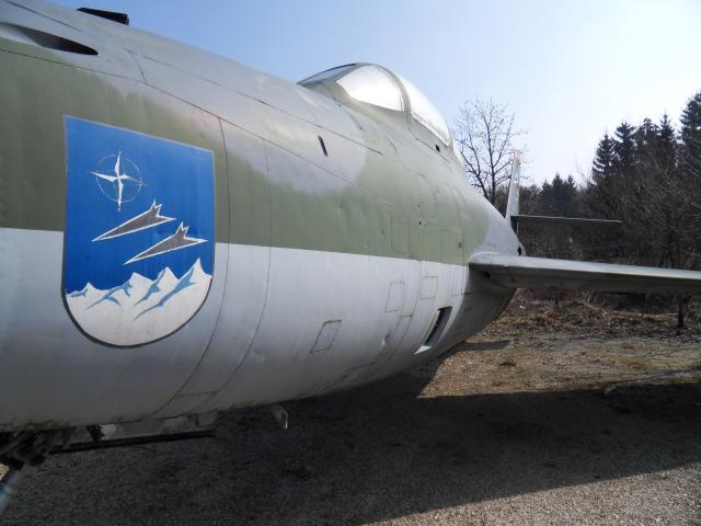 F-84F Thunderstreak, ein Kampfflugzeug aus den 1950er Jahren