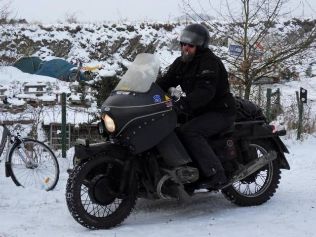 Ural- und Dnjepr-Gespanne dominierten das Geschehen.