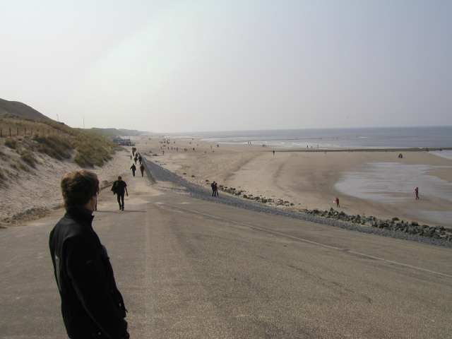 an der holländischen Nordseeküste