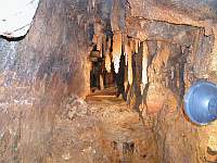 Blick in einen der Schächte