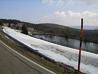 Blick vom Kander hinunter ins Tal